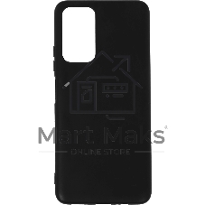 Чехол (клип-кейс) BORASCO Silicone Case, для Xiaomi Poco M4 Pro, черный (матовый) 70106