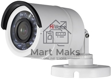 Камера видеонаблюдения аналоговая HiWatch HDC-B020(B)(3.6мм) 3.6-3.6мм HD-TVI цв. корп.:белый