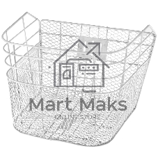 Велокорзина передняя JL-027 белая для 28