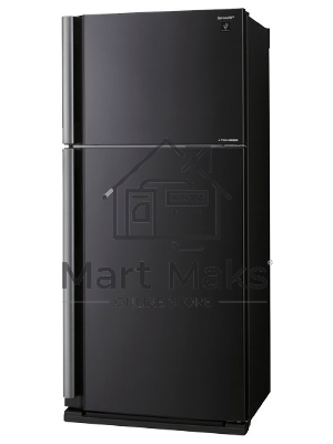 Холодильник Sharp SJ-XE55PMBK черный двухкамерный 388/148 л морозилка сверху