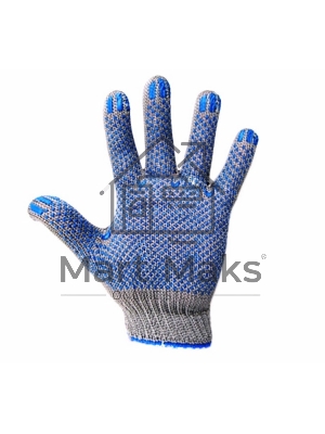 Перчатки х/б с покрытием ПВХ (