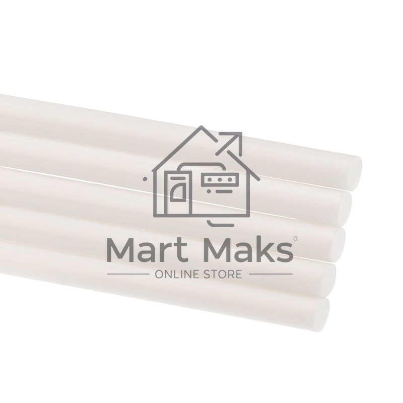 Клеевые стержни Rexant, Ø11 мм, 270 мм, белые, 10 шт., хедер