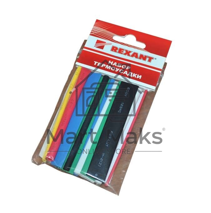 Термоусаживаемые трубки Rexant AUTO PLUS 2:1 (Набор 19 шт.)