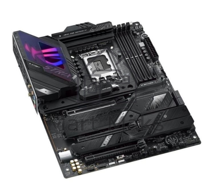 Материнская плата ASUS ROG STRIX Z790-E GAMING WIFI, LGA 1700, Intel Z790, 4xDDR5, 4xSATA, 5xM.2, 1xPCIe 5.0 x16, 2xPCIe 4.0 x4, 1xHDMI, 1xDP, 1x 2.5Gb LAN, 6xUSB-A 3.2 Gen 2, 4xUSB-A 3.2 Gen 1, 5x3.5 мм, 7.1, Standard-ATX