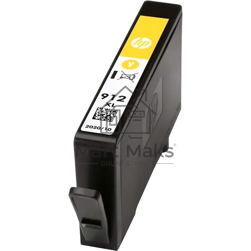 Картридж струйный HP 912XL 3YL83AE желтый увеличенной емкости (825 стр) для HP OfficeJet 801x, 802x