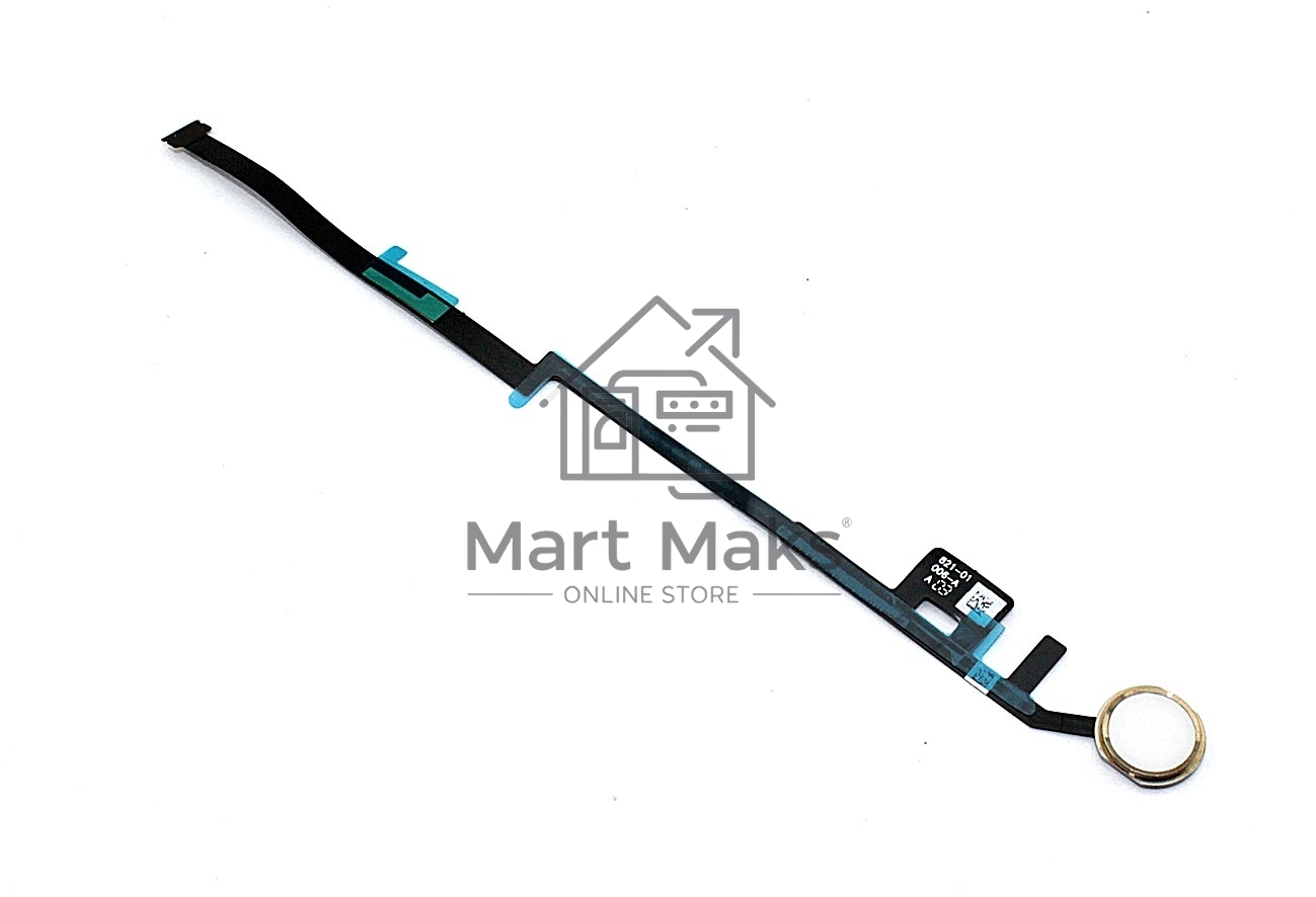 Шлейф кнопки Home для Apple iPad 7 золотой