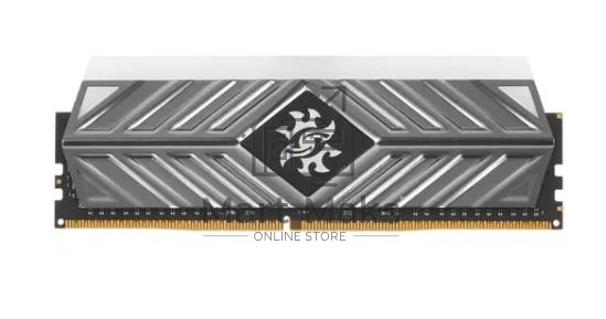 Оперативная память XPG Spectrix D41 RGB, DDR4, 16GB (1x16GB), 3200MHz, CL16, UDIMM, с радиатором, RGB, серый