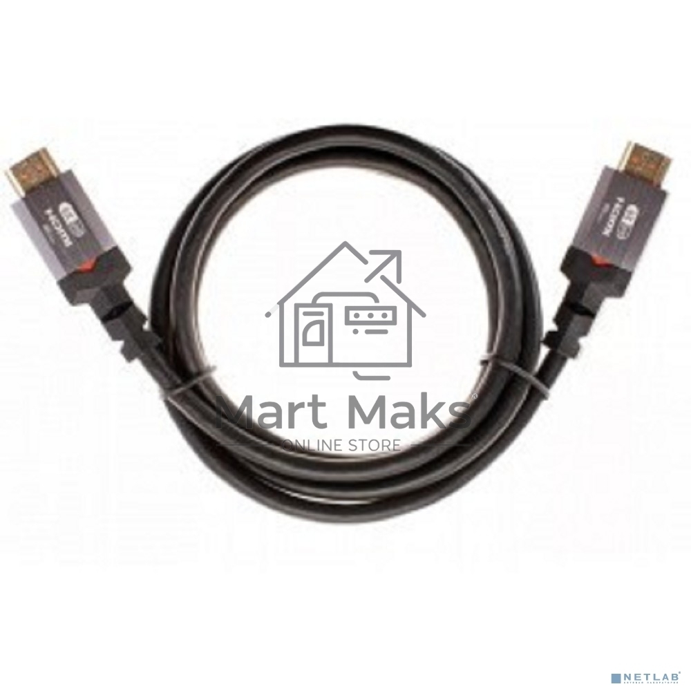 Кабель Telecom TCG365-1.5M HDMI 19M/M,ver. 2.1, 8K@60 Hz 1.5m метал разъемы, Telecom TCG365-1.5M