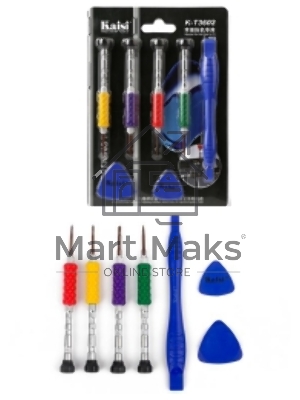 Набор инструментов 7 в 1 для разборки телефонов и планшетов Kaisi K-T3602