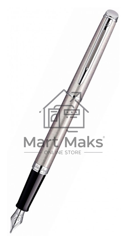 Ручка перьевая Waterman Hemisphere (CWS0920410) Steel CT F сталь нержавеющая, подарочная коробка
