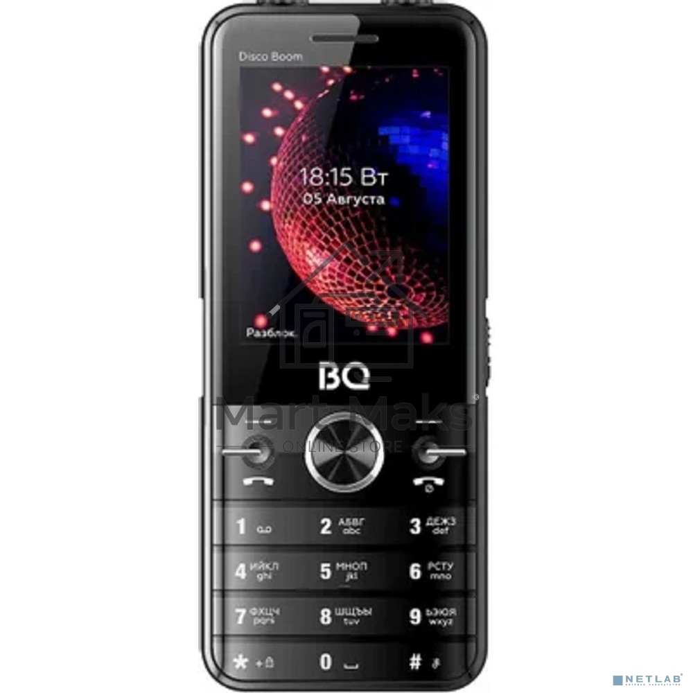 Мобильный телефон BQ 2842 Disco Boom черный