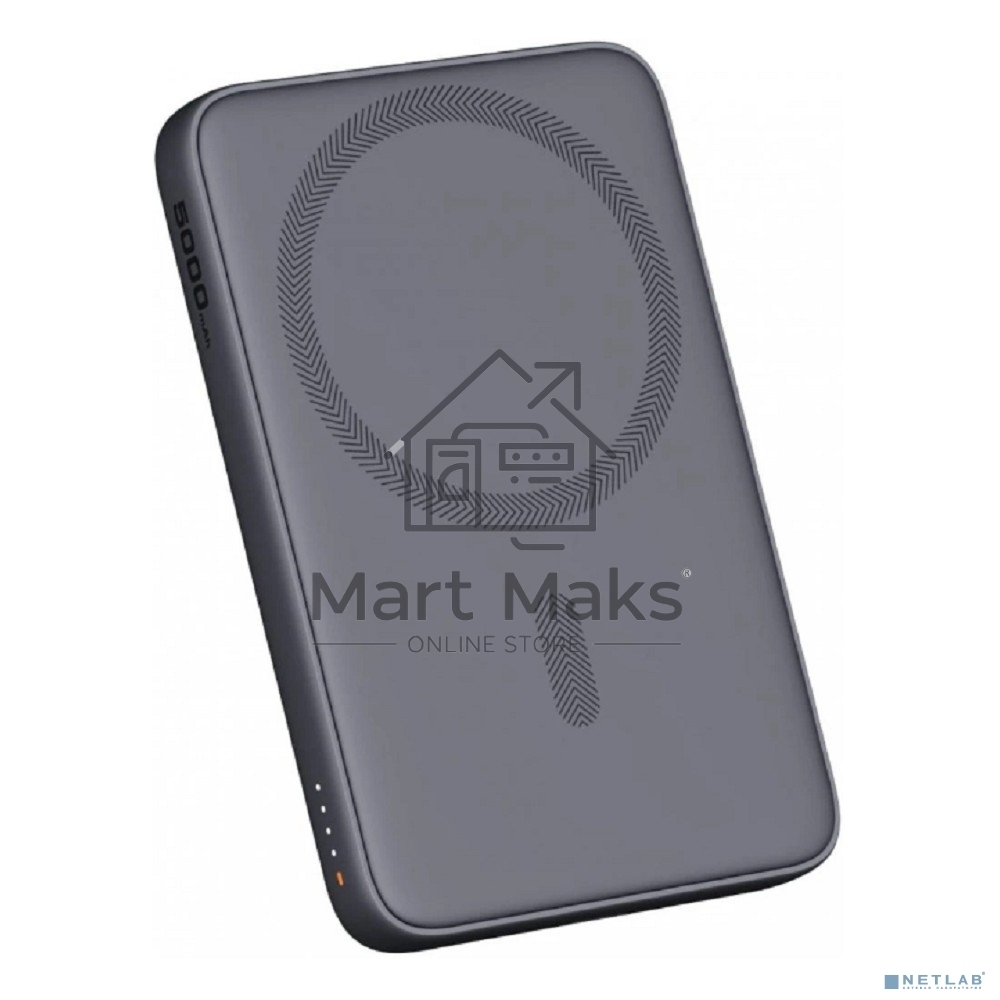 Портативный аккумулятор Aukey Magnetic 5000 черный