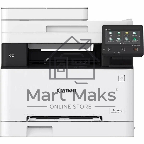 МФУ лазерный Canon i-SENSYS MF655Cdw (5158C004), A4, цветное, печ. 21 стр/мин, скан. до 27 стр/мин (ч/б) 14 стр/мин (цвет), 1200 x 1200 dpi (принтер) 600x600dpi (сканер), USB, RJ-45, Wi-Fi, Air Print, Mopria