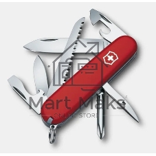 Нож перочинный Victorinox Hiker (1.4613) 91мм 13функций красный карт.коробка