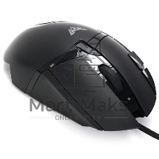 Мышь проводная Crown CMGM-901 черный, 4800 dpi, USB, кнопки - 8