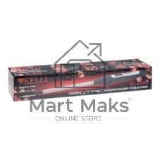 Щипцы для завивки волос KELLI KL-1255 розовый, 25 мм, 200 °C, 4 режима