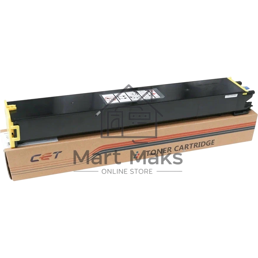 Картридж лазерный (TF9) MX-60GTYA для SHARP MX-3050N/4050N/4070N/5070N CET желтый, 476г, 24000 стр., CET141245