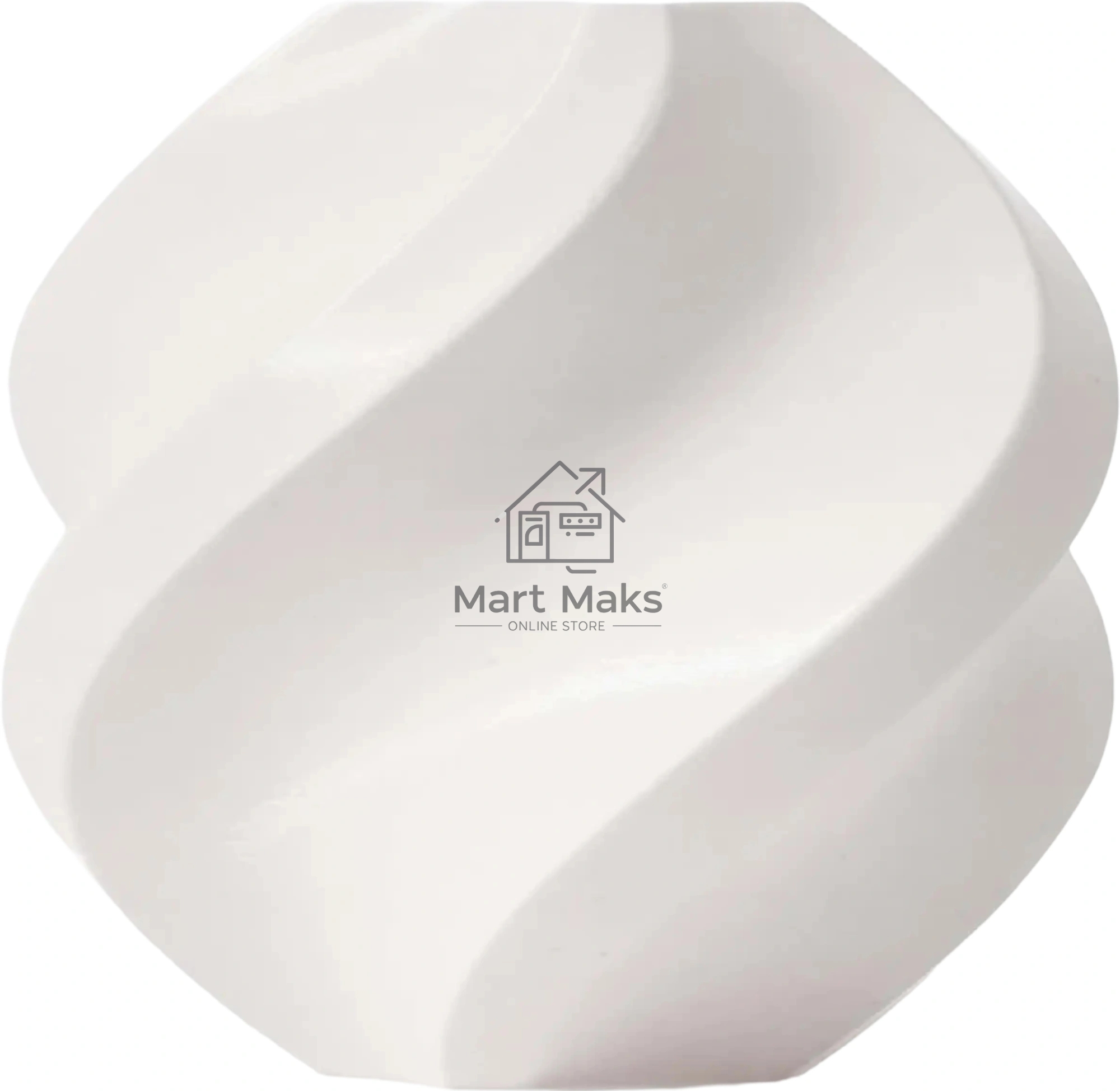 Пластик Bambu lab : PLA Basic plastic, color jade white, without spool