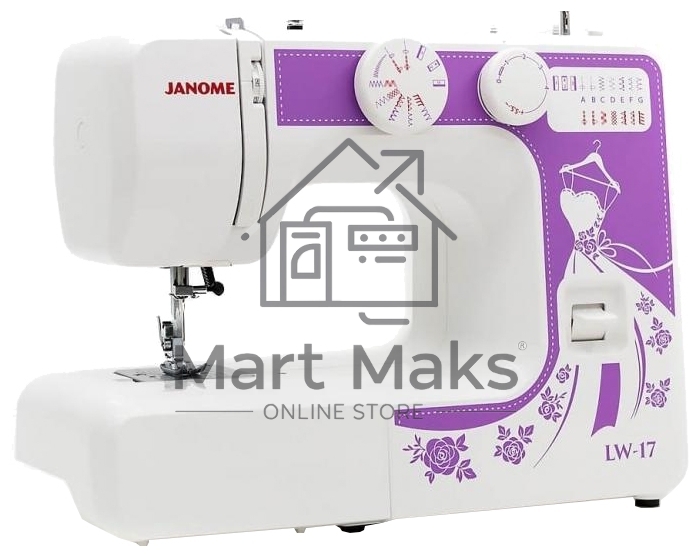 Швейная машина Janome LW-17 белый