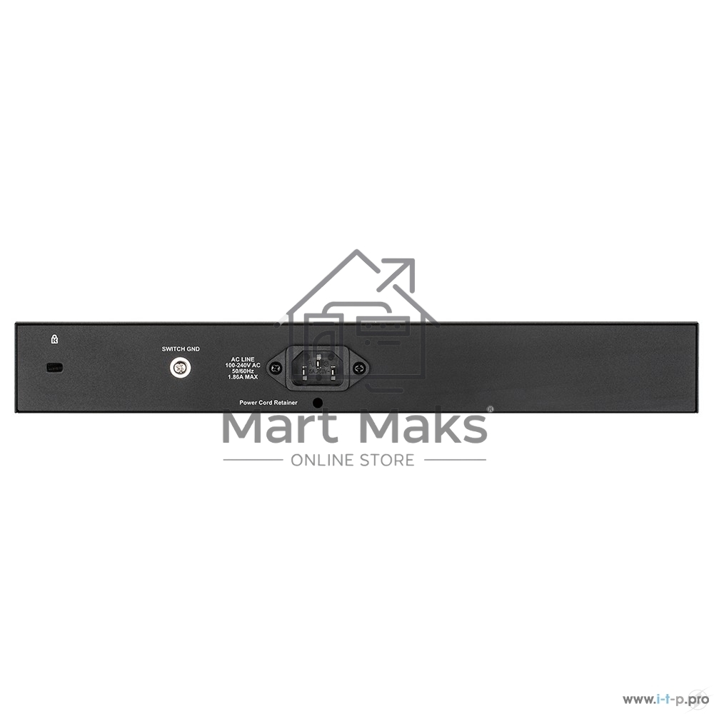 Коммутатор D-Link DGS-1210-10MP/F1A Настраиваемый коммутатор WebSmart с 8 портами 10/100/1000Base-T и 2 портами 1000Base-X SFP (8 портов с поддержкой PoE 802.3af/802.3at (30 Вт), PoE-бюджет 130 Вт)
