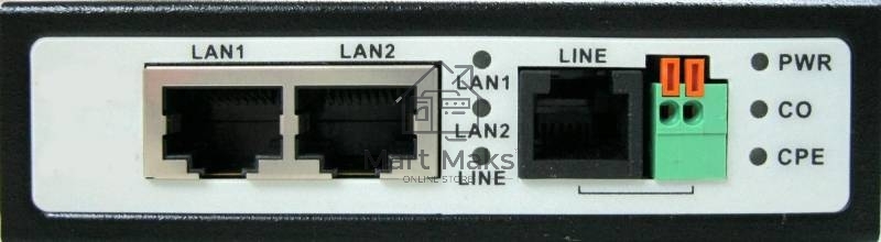 Удлинитель Ethernet (VDSL) на 2 порта до 3000м (необходимо 2 устройства)