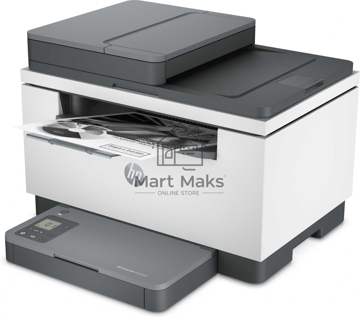 МФУ лазерный HP LaserJet M236sdn (9YG08A), A4, ч/б, печ. до 29 стр/мин., скан. до 19 стр/мин. (ч/б) 10 стр/мин. (цвет), 600 x 600 dpi, USB, RJ-45, Air Print, Mopria