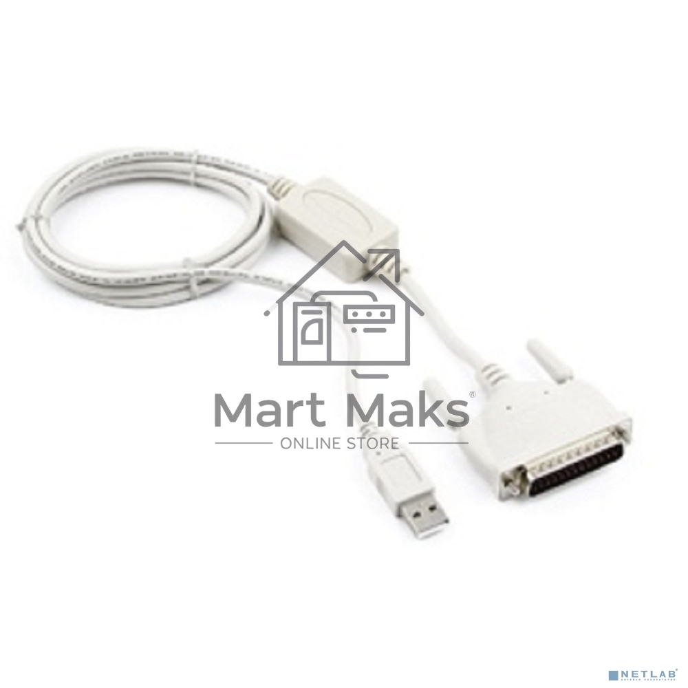Переходник Gembird Переходник с USB DB25M/AM 1.8m UAS112 блистер