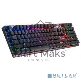 Клавиатура A4Tech Bloody B810R серый/черный USB Gamer LED