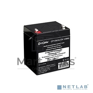 Батарея ExeGate GP12045 (12V 4.5Ah), клеммы F1