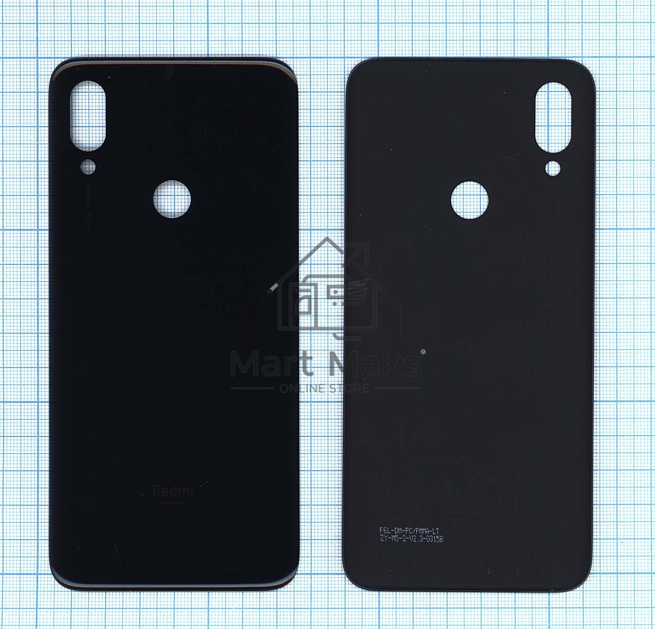 Задняя крышка для Xiaomi Redmi 7 черный