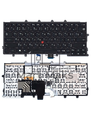 Клавиатура для ноутбука Lenovo X240i X250 X260 X270 черная без подсветки