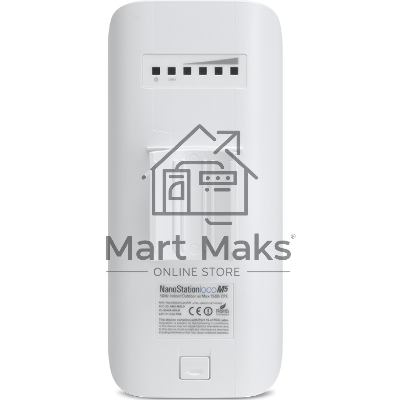 Wi-Fi точка доступа OUTDOOR/INDOOR 150MBPS LOCOM5 UBIQUITI