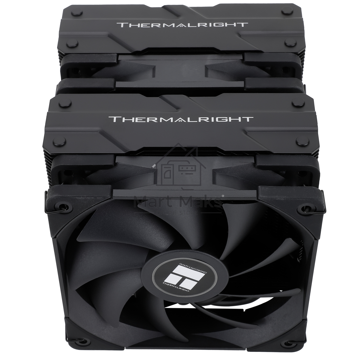 Устройство охлаждения(кулер) Thermalright Peerless Assassin 120 Soc-AM5/AM4/1151/1200/1700 черный 4-pin 25.6dB Al+Cu 750gr Ret (PA120-BLACK)