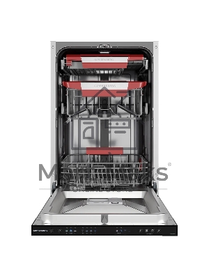 Встраиваемая посудомоечная машина Kuppersberg GLM 4581, черный, 44.8 см, 10 компл., 49 дБ, класс A+++