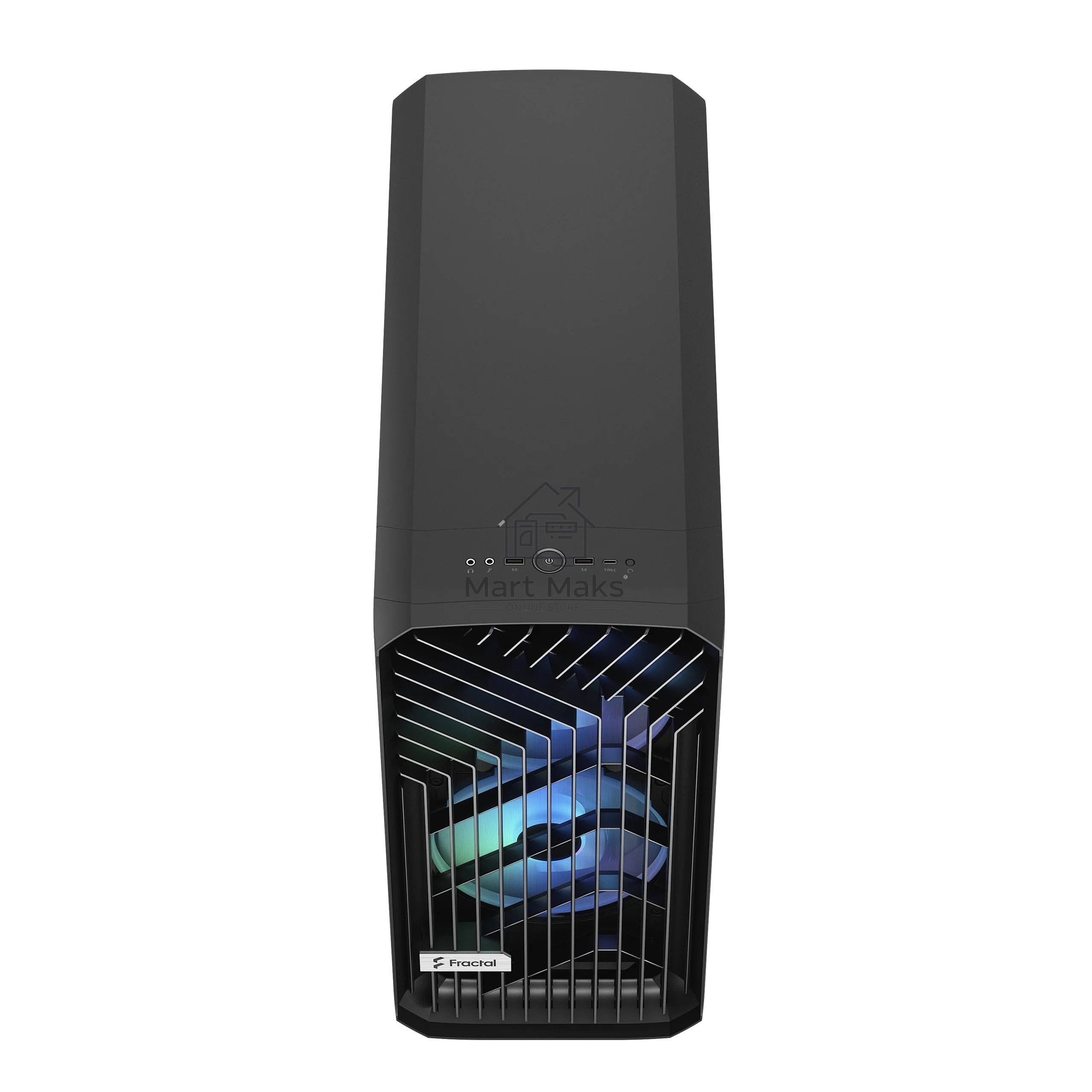 Корпус Fractal Design Torrent Black RGB TG Light Tint / E-ATX, TG, 2x3.5, 4x2.5, 7xPCI, 1xUSB-C, 2xUSB3.0 / 2x180mm, 3x140mm ARGB fans inc. / FD-C-TOR1A-04