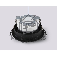 Светильник Ambrella light TN52336 SBK/GBK черный песок/черный глянец GX53 max 12W D115*25