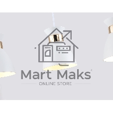 Светильник Ambrella light TR8466/3 WH/FGD белый/золото E27/3 max 60W 550*135*1000