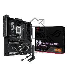 Материнская плата ASUS ROG CROSSHAIR X870E EXTREME, AM5, AMD X870E, 4xDDR5, 4xSATA, 5xM.2, 1xPCIe 5.0 x16, HDMI, 2x10Gb LAN, USB Type-C, Wi-Fi 7, Bluetooth, 2x3.5 мм, 7.1, E-ATX