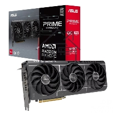 Видеокарта ASUS AMD Radeon RX 9070 PRIME EVO OC, 16 GB GDDR6, 256 bit, 3xDisplayPort, HDMI, GPU 2070 MHz