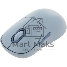Мышь беспроводная Xiaomi Wireless Mouse 3 синий, 1200 dpi, радиоканал, Bluetooth, USB, кнопки - 5