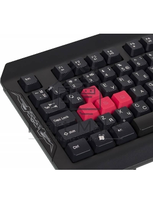 Клавиатура проводная A4Tech Bloody Q100 USB черный