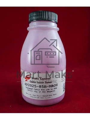 Тонер для принтера Static Control HP LJCP2025 HP2025-85B-MAOS пурпурный (флакон 85гр)