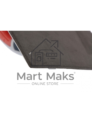 Терка пластмассовая Matrix, резиновое покрытие 4 мм, 270x130 мм, двухкомпонентная ручка