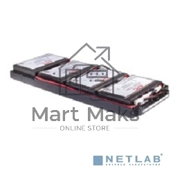 Батарея APC RBC34 for SUA1000RMI1U, SUA750RMI1U (сборка из 4 батарей в пластиковом корпусе)