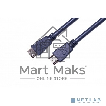 Кабель HDMI CP-HM-HM-3M Wize, 3 м, v.2.0, K-Lock, soft cable, 19M/19M, позол.разъемы, экран, темно-серый, пакет