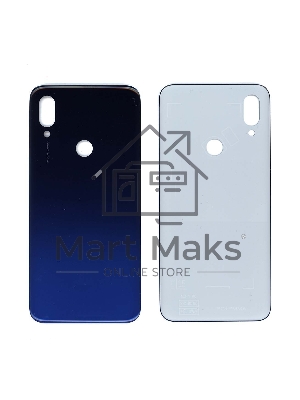 Задняя крышка для Xiaomi Redmi 7 синяя