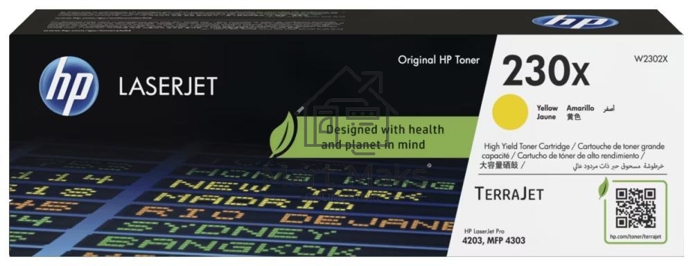 Картридж лазерный HP 230X Yellow Original LaserJet Toner Cartridge