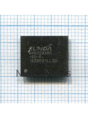 Видеопамять ELPIDA W4032BABG-60-F