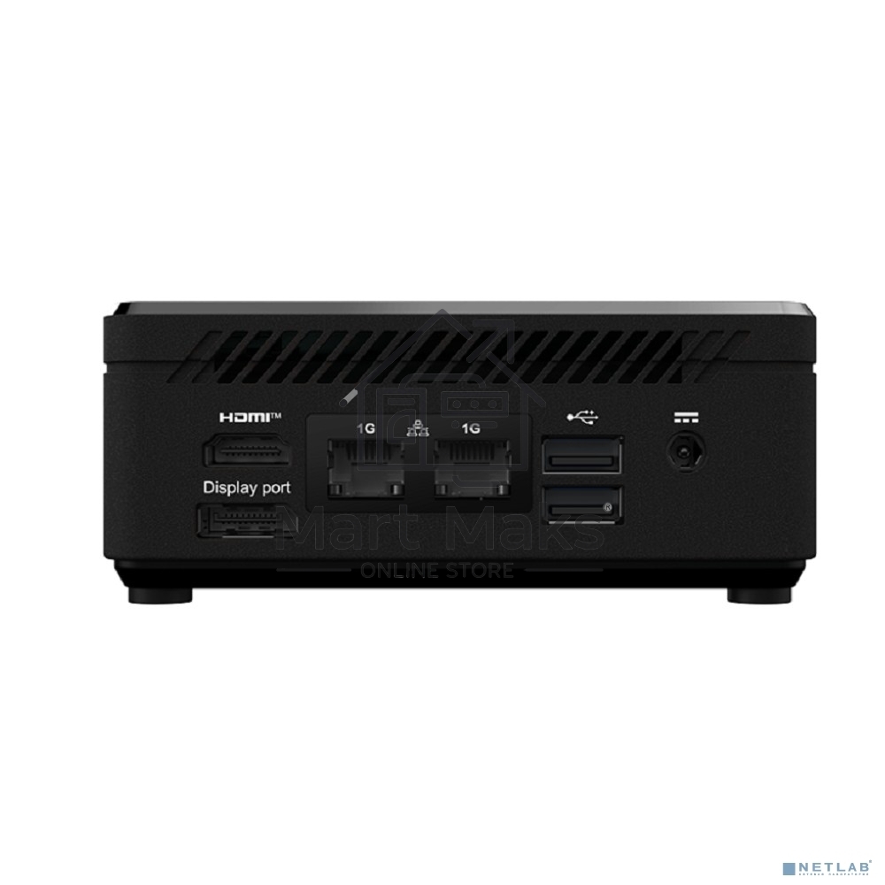 Неттоп MSI Cubi N ADL Intel Processor N200, 4Gb DDR4 SO-DIMM, 128GB SSD M.2, Intel UHD Graphics, noDVD, WiFi, BT, 65W, no keyboard&mouse, WinPro11, 1y war-ty (9S6-B0A911-211)