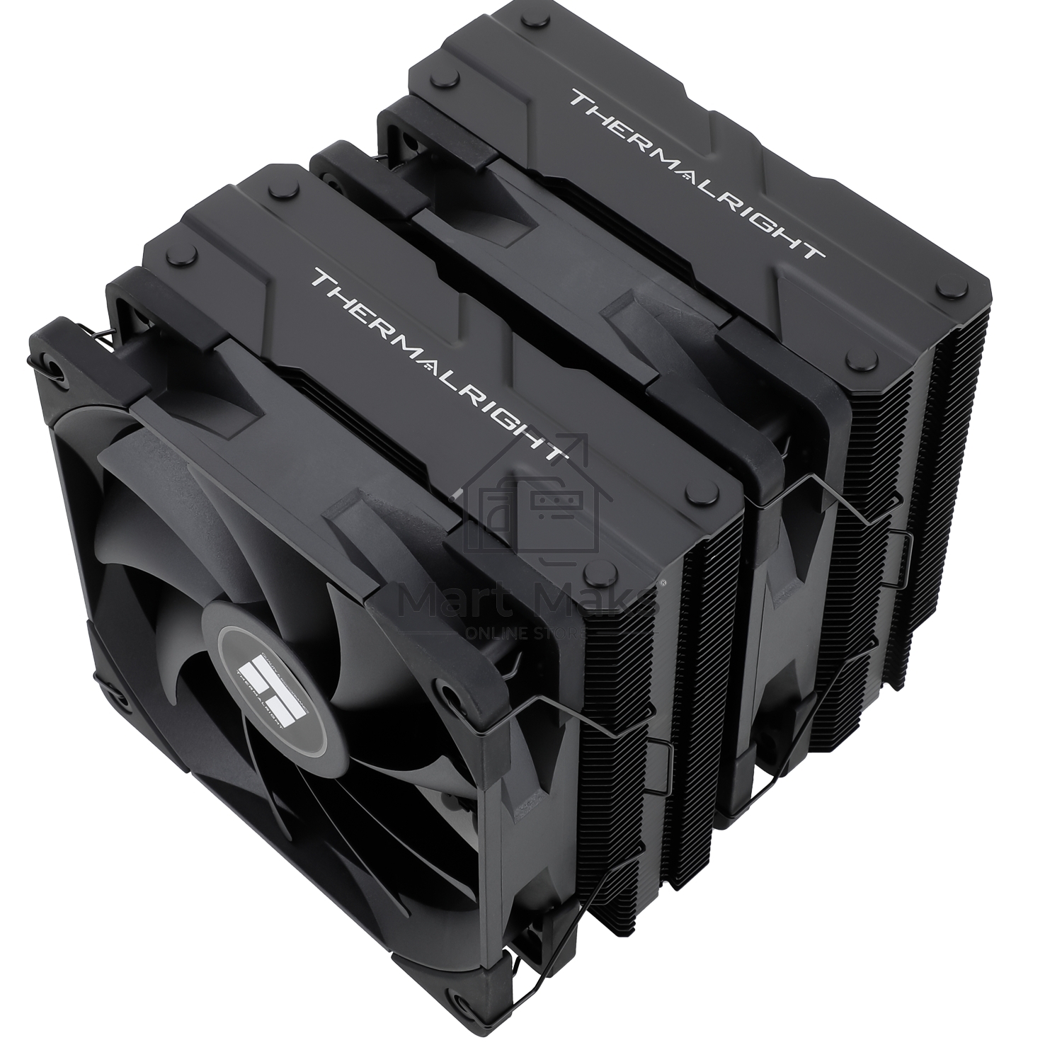 Устройство охлаждения(кулер) Thermalright Peerless Assassin 120 Soc-AM5/AM4/1151/1200/1700 черный 4-pin 25.6dB Al+Cu 750gr Ret (PA120-BLACK)